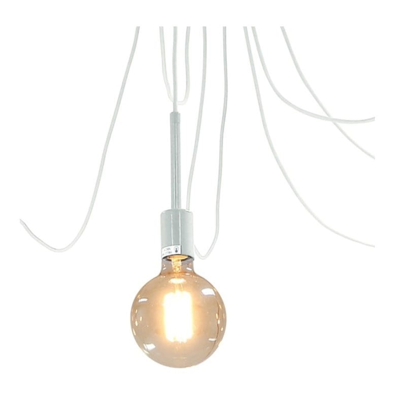 Lampa wisząca Pająk 6 ramienna E27
