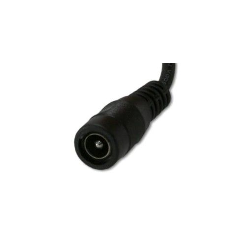Gniazdo żeńskie DC 2,1 x 5,5 mm z przewodem 13 cm do lutowania gniazdo