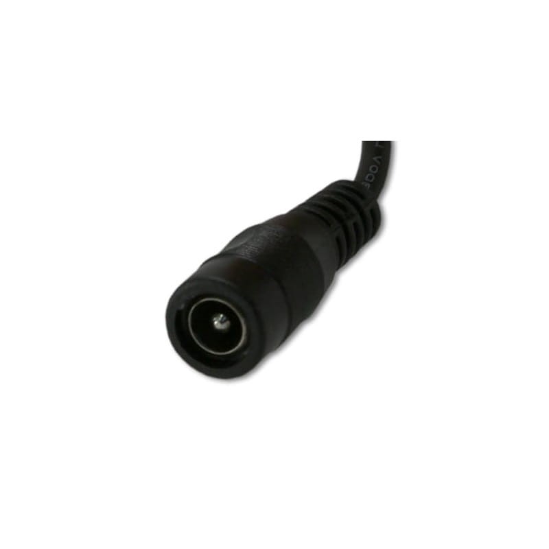 Gniazdo żeńskie DC 2,1 x 5,5 mm z przewodem 13 cm do lutowania gniazdo