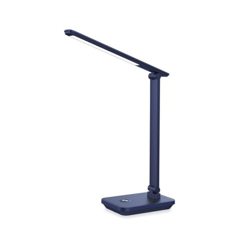Lampka biurkowa LED 5W 6000K ściemnialna z baterią - ciemnoniebieska