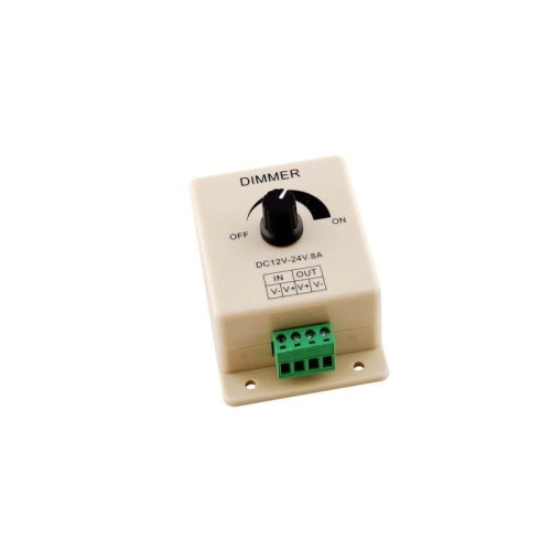 Ściemniacz manualny (Dimmer) 12V-24V 8A sterownik do TAŚM LED