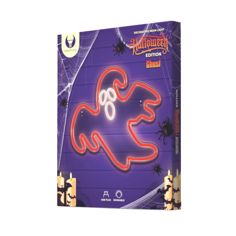 Neon dekoracyjny LED PLEXI DUSZEK czerwony + USB