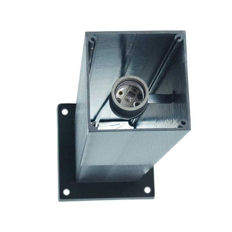 Słupek, lampa ogrodowa E27 60cm czarna_4