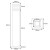 Słupek, lampa ogrodowa E27 60cm czarna_6