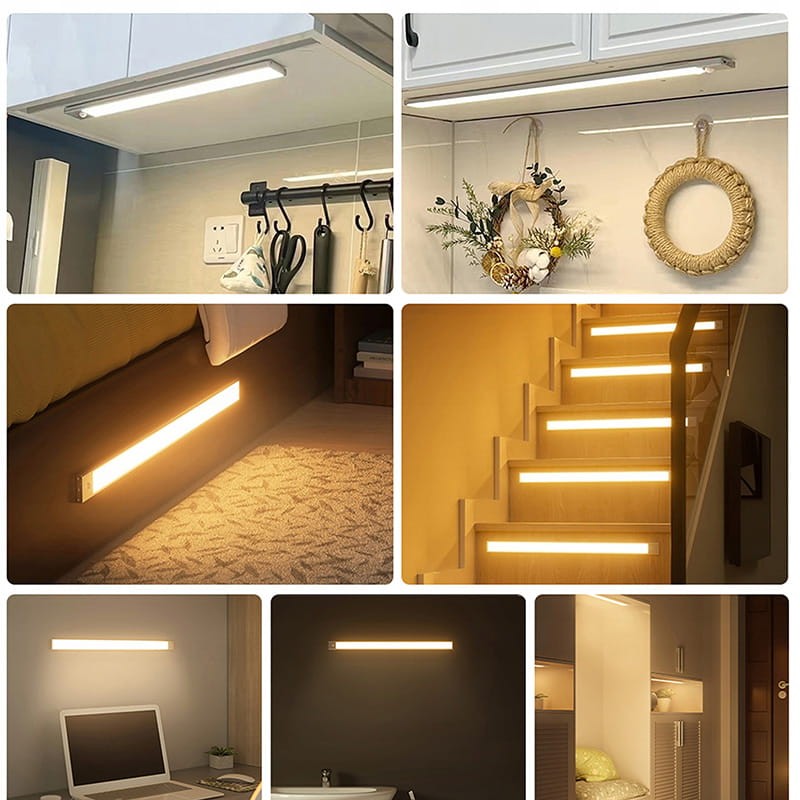 Lampa LED podszafkowa czarna z czujnikiem 2W 40cm USB neutralna_4