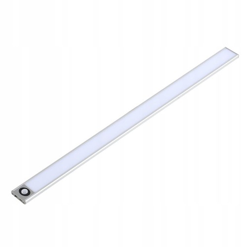Lampa LED podszafkowa srebrna z czujnikiem 2W 40cm USB neutralna