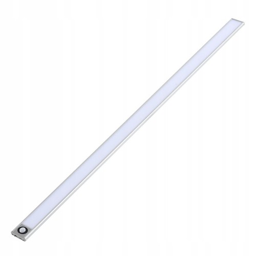 Lampa LED podszafkowa srebrna z czujnikiem 3W 50cm USB neutralna