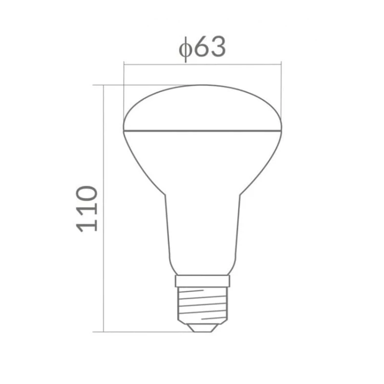 Żarówka LED E27 10W R63 biała neutralna_3