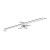 Kinkiet, lampa nad lustro VENUS 24W 120cm chrom wymiary