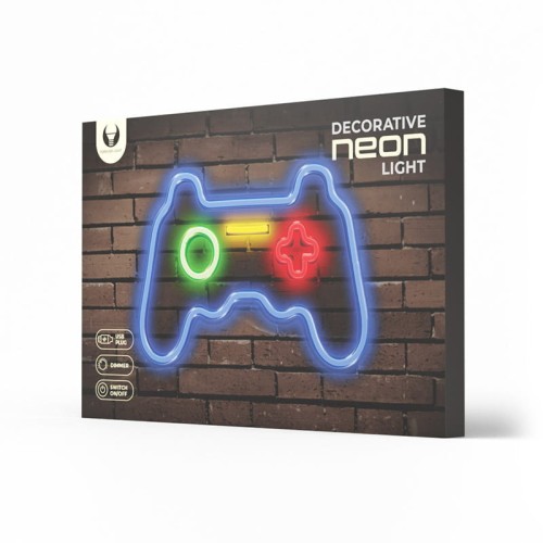 Neon dekoracyjny LED GAMEPAD PLEXI MULTIKOLOR z ściemniaczem + USB_1