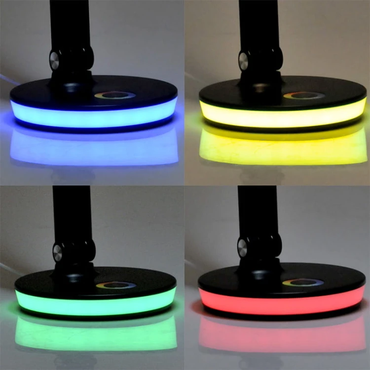 Lampka biurkowa LED NEPTUN 7W 4000K + RGB czarna_6