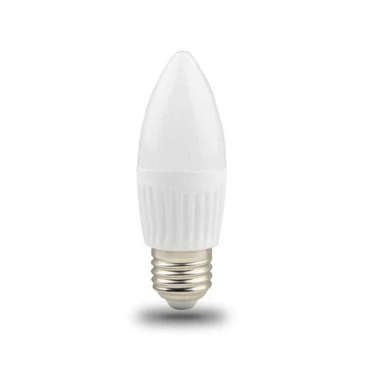 Żarówka LED E27 10W biała neutralna świeczka C37