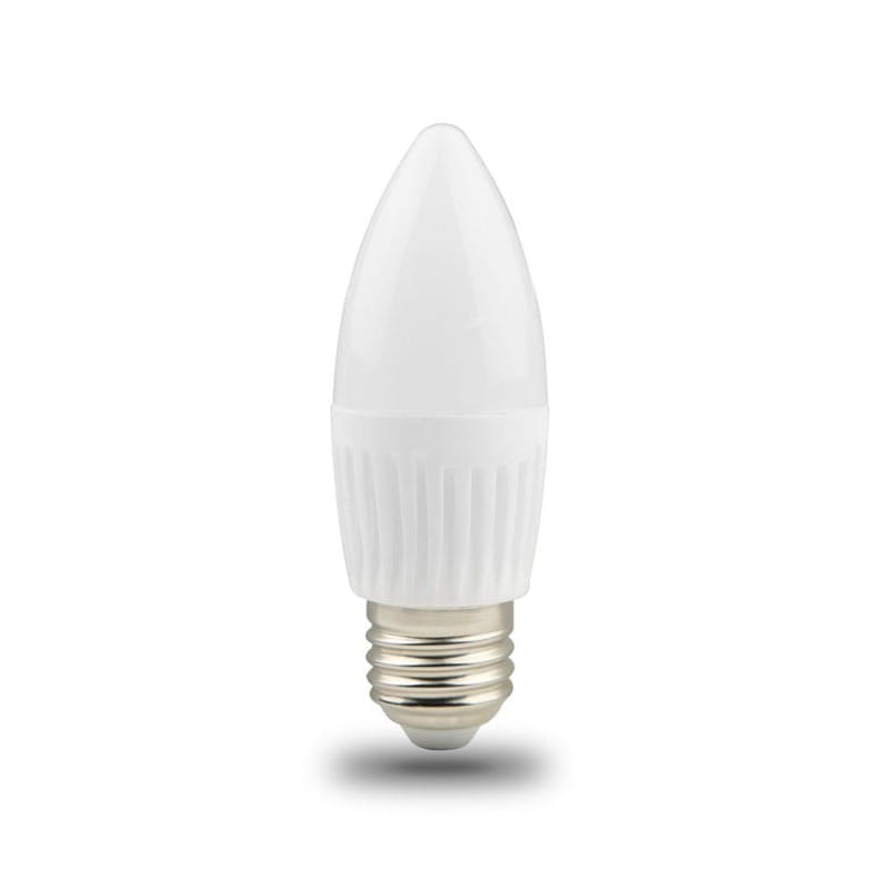 Żarówka LED E27 10W biała neutralna świeczka C37