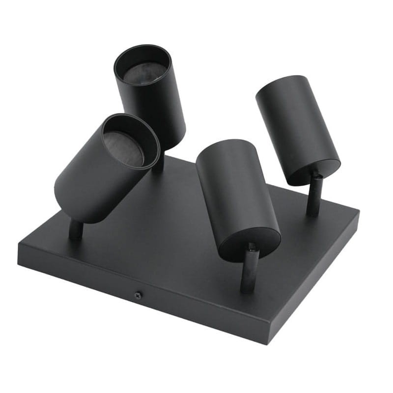 Kinkiet poczwórny QUALIS IV czarny