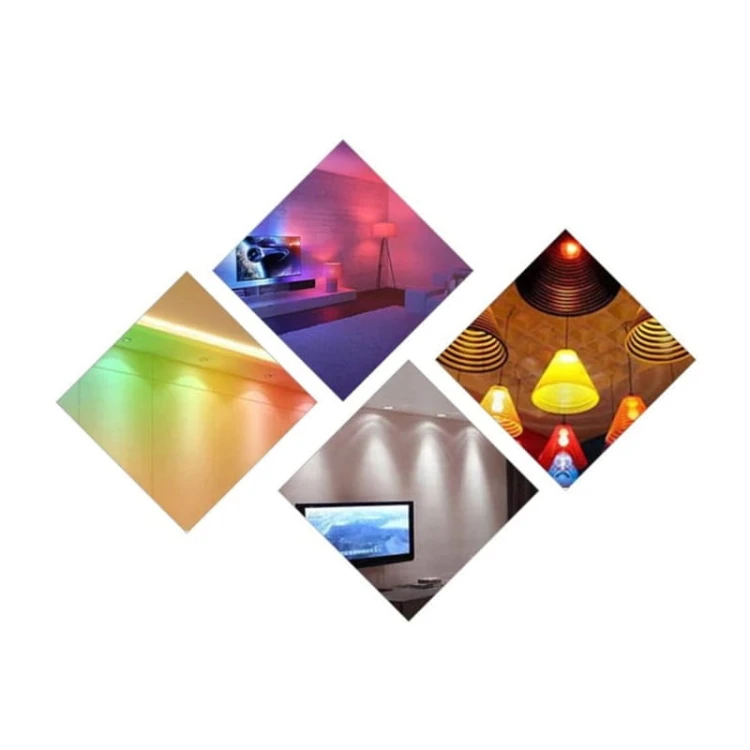 Żarówka LED Osram GU10 RGBW biała ciepła 4,5W + pilot w pomieszczeniach