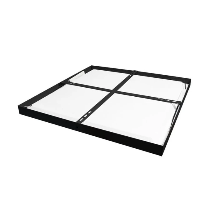 Panel LED 60W 60x60cm natynkowy kwadrat czarny neutralny 4000K montaż