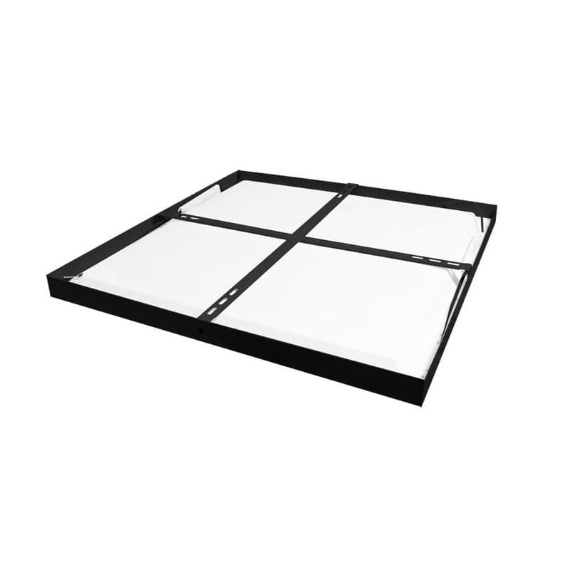 Panel LED 60W 60x60cm natynkowy kwadrat czarny neutralny 4000K montaż