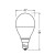 Żarówka LED Osram E14 RGBW biała ciepła 5,5W + pilot wymiary