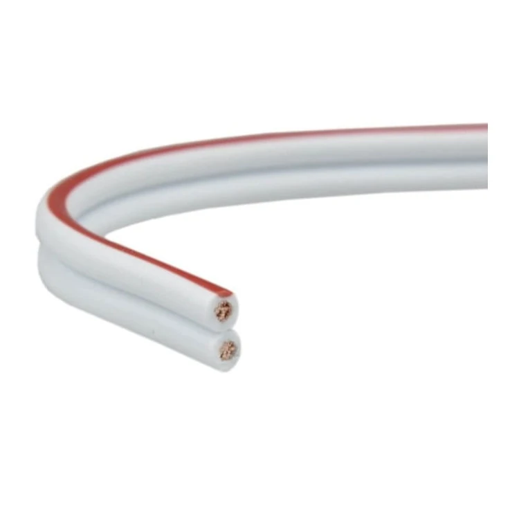 Przewód 2-żyłowy LED SMYp 2x1,5mm 12V biały miedź