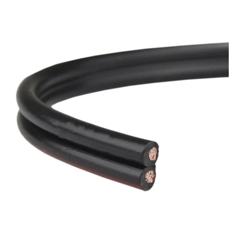 Przewód 2-żyłowy LED SMYp 2x1,5mm 12V czarny miedź