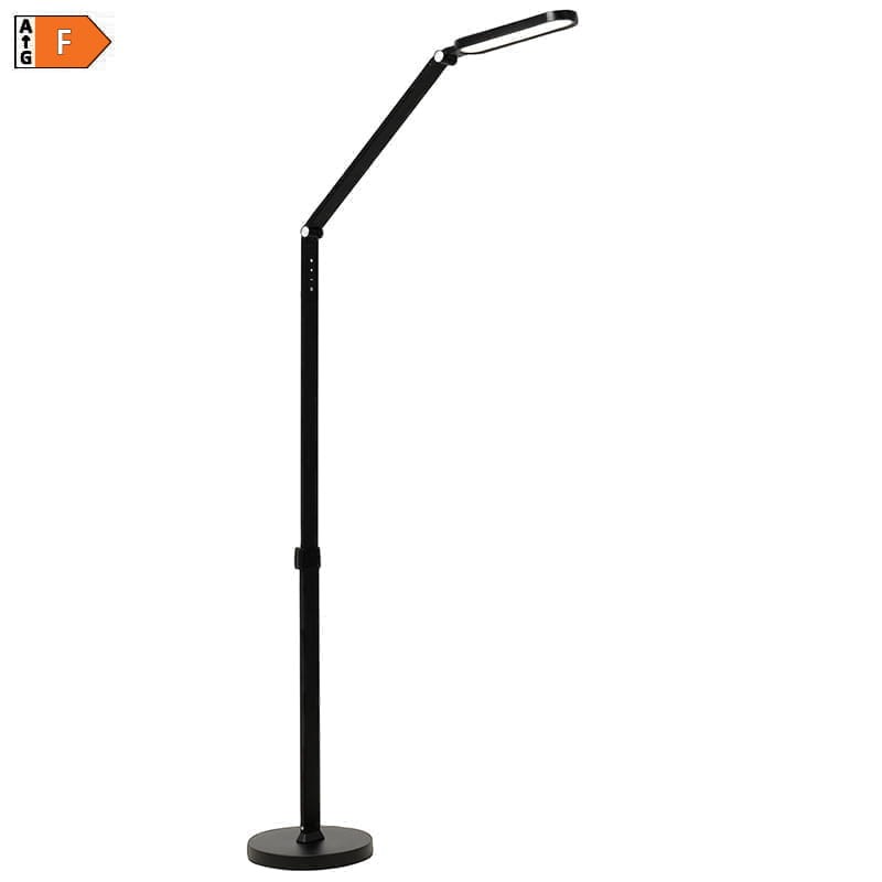 Lampka podłogowo-biurkowa LED FERRARA 13W CCT 3000K-6000K czarna