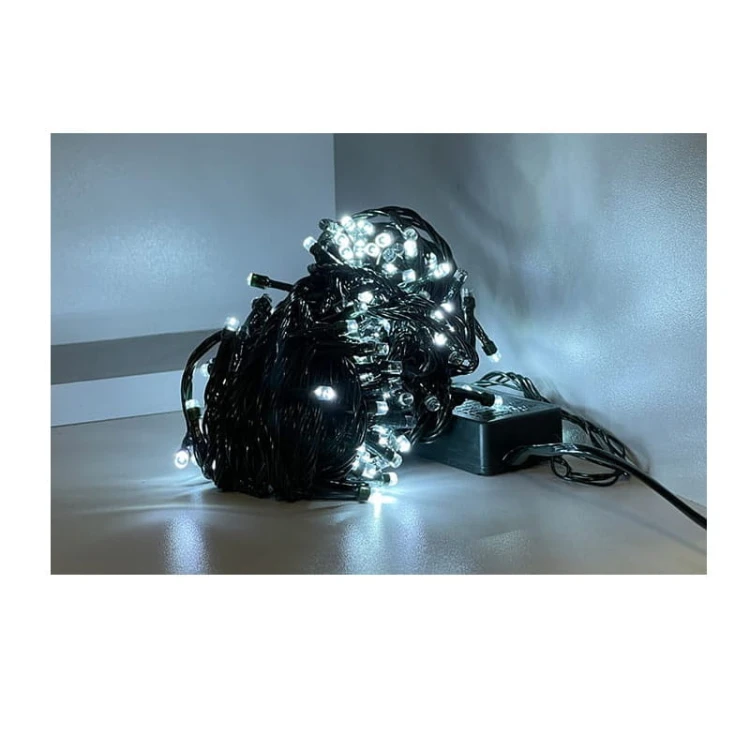 Lampki choinkowe LED 200 białe zimne