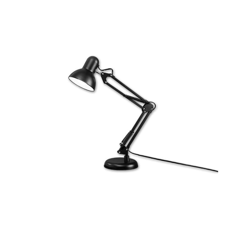 Lampa biurkowa kreślarska Lena E27 czarna