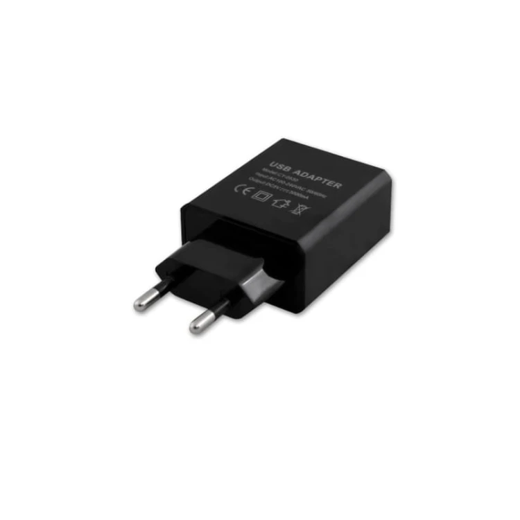 Ładowarka sieciowa USB 5V 3A DC czarna