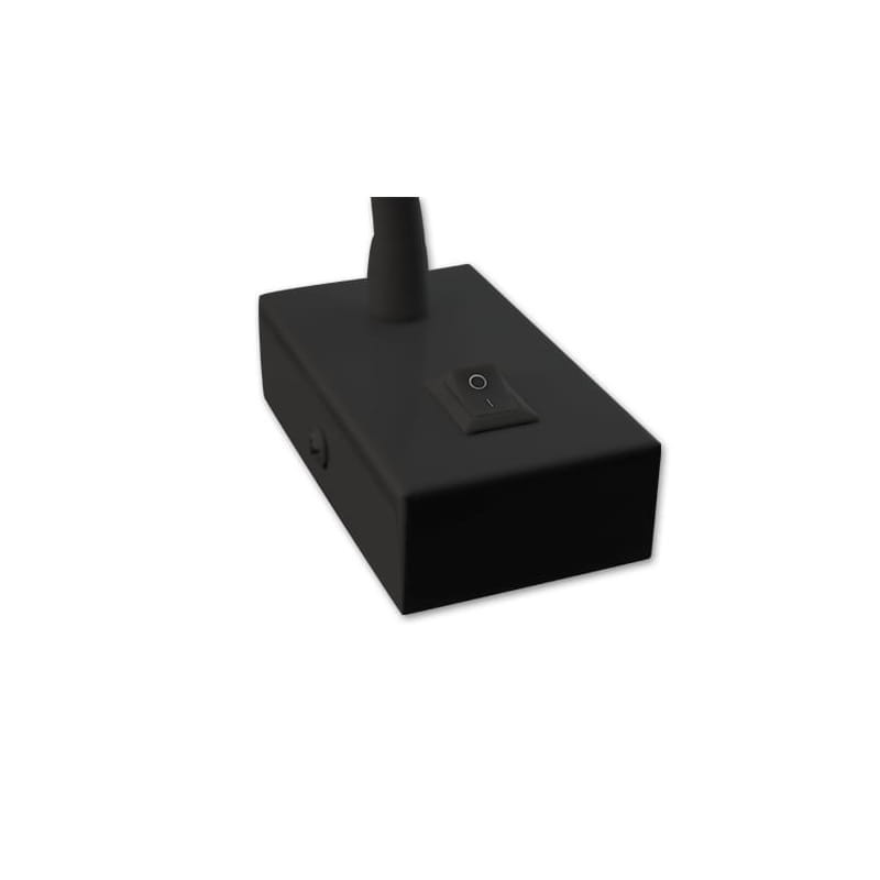 Kinkiet, lampka LED do czytania Leo 3W 4000K - czarna podstawa