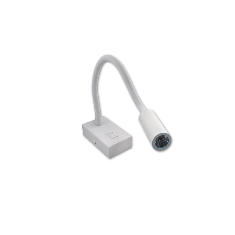 Kinkiet, lampka LED do czytania Leo 3W 4000K - biała