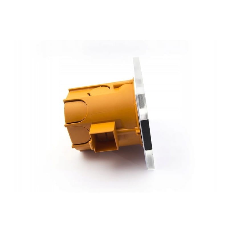 Oprawa schodowa 1W 12V biała neutralna Arima - czarna do puszki