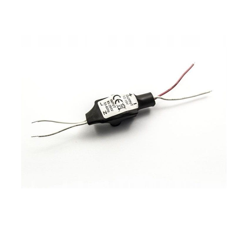 Oprawa schodowa 1W 230V biała neutralna Arima - czarna driver
