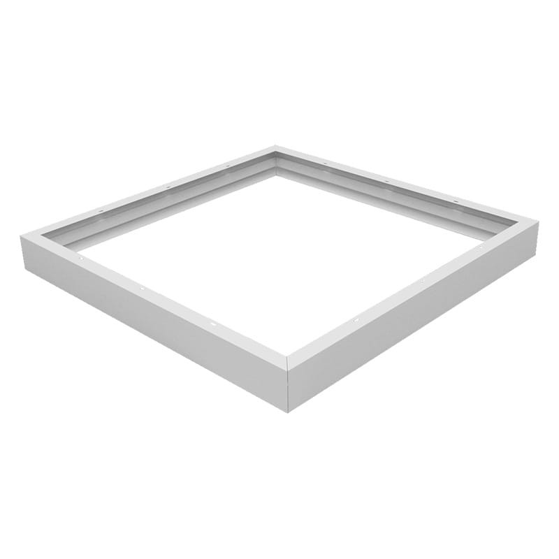 Ramka natynkowa do panelu 60x60 kwadratowego wysoka 62mm biała