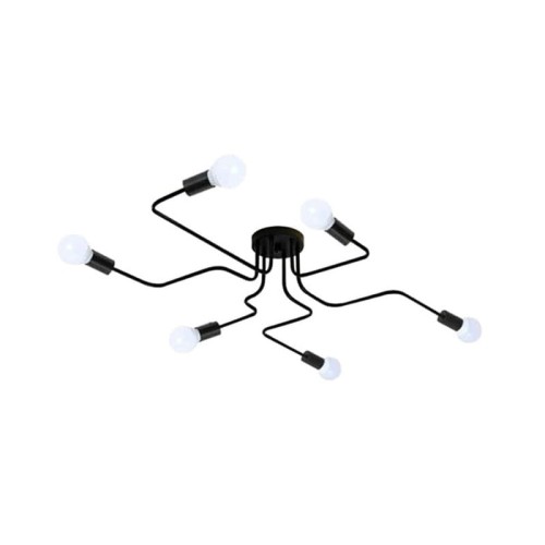 Lampa wisząca, kinkiet, żyrandol 6 ramienny