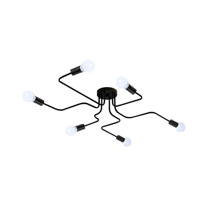 Lampa wisząca, kinkiet, żyrandol 6 ramienny