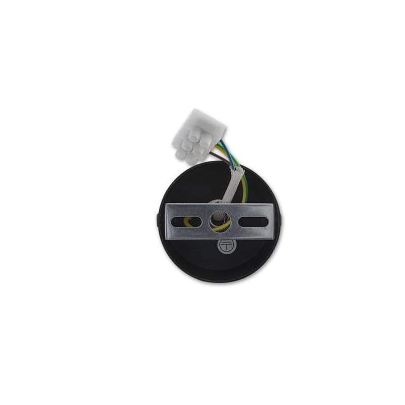 Kinkiet lampa pojedyncza GU10 BARDO I ruchoma czarna podłączenie