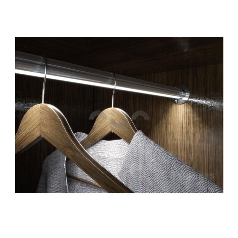 PROFIL Lumines COSMO okrągły srebrny anodowany 2m do szafy