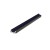 PROFIL aluminiowy nawierzchniowy czarny SURFACE10 BC-UX do TAŚMY LED - 2 metry