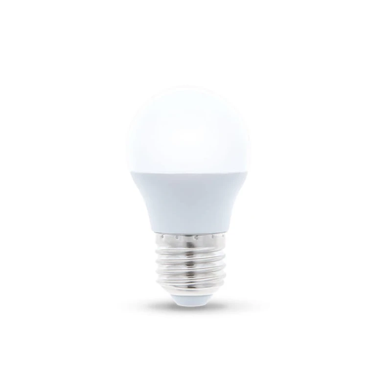 Żarówka LED E27 6W biała ciepła G45 kulka 3000K