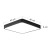 Plafon LED Hollywood 36W 230V 4000K - czarny wymiary