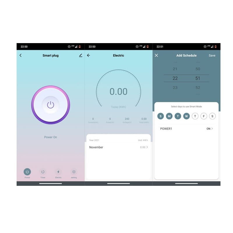 Zdalnie sterowane gniazdko bezprzewodowe NEO WiFi Tuya z funkcją pomiaru zużycia energii smart