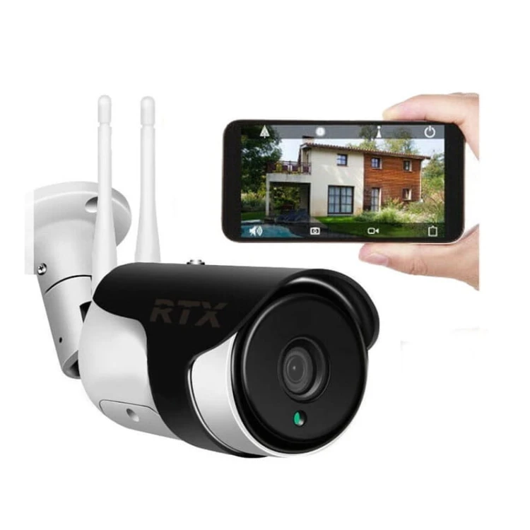 Tuya Inteligentna zewnętrzna kamera IP Wi-Fi P2P F