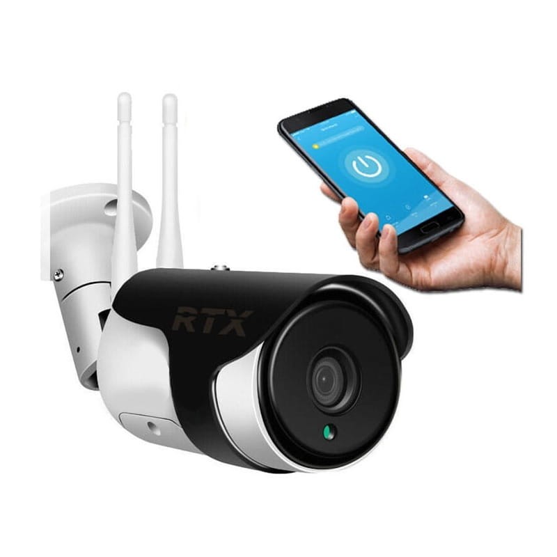 Tuya Inteligentna zewnętrzna kamera IP Wi-Fi P2P F sterowana smartfonem