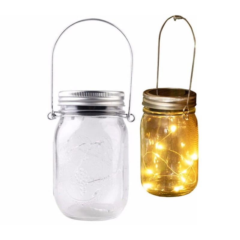 Lampa ogrodowa LED solarna wisząca