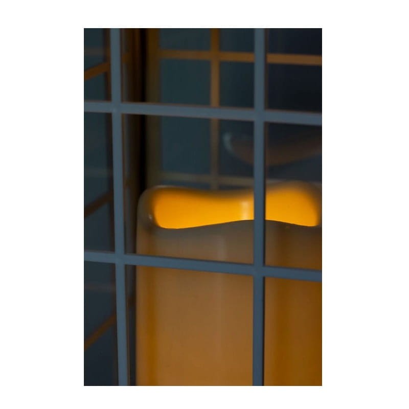 Lampa Ogrodowa LED Solarna Wisząca LATARENKA 27cm Biała