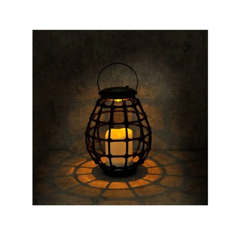 Lampa ogrodowa LED solarna wisząca KOGE 23cm