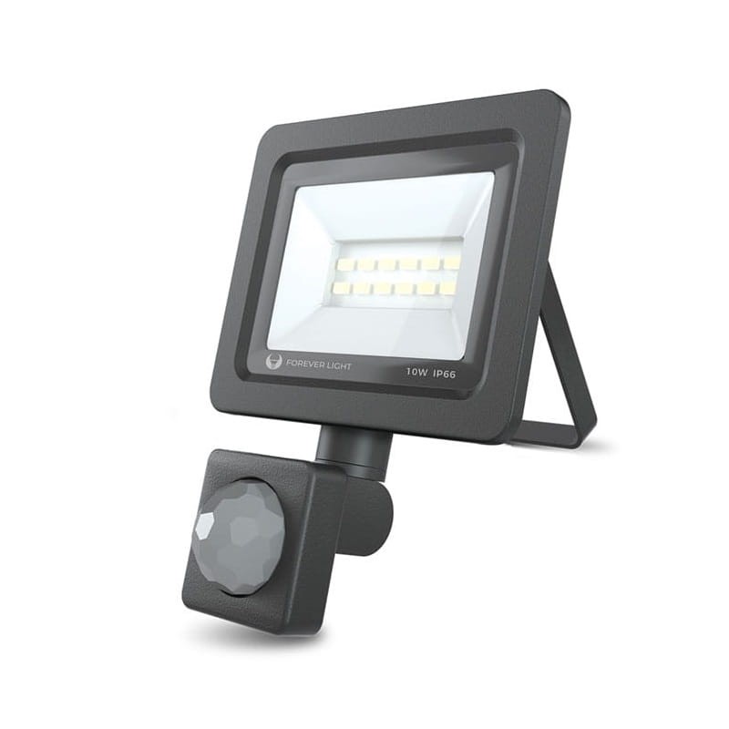 Naświetlacz LED PROXIM II 10W biały neutralny z czujnikiem ruchu 4500K