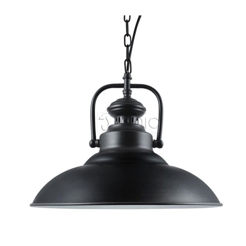 Lampa sufitowa wisząca Iceland Black E27
