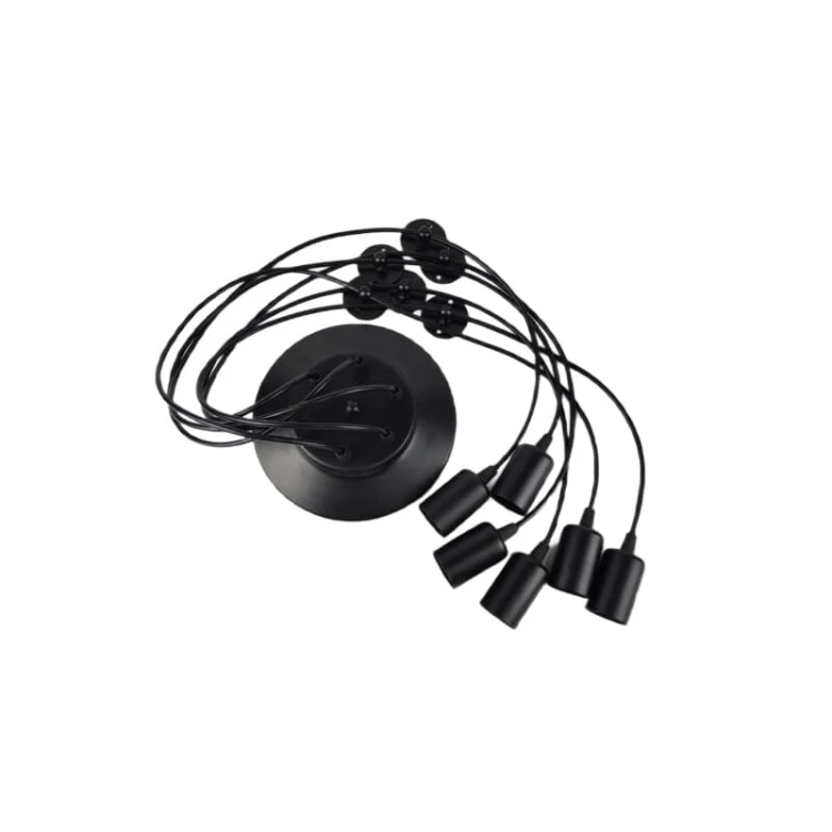 Lampa wisząca pająk ARANE 6 ramienna E27_4