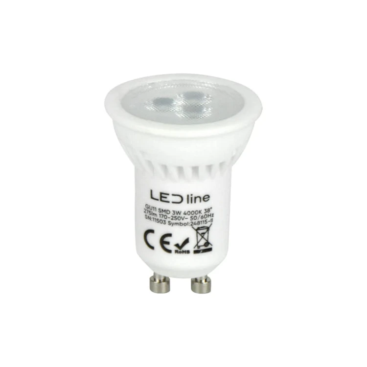 Żarówka LED GU11 3W 38° reflektor neutralna 4000K 330lm_1